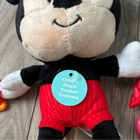 NEW Mickey & Minnie Mouse Disney baby on-the-go activity toys 0+ months - Picture 4 of 7